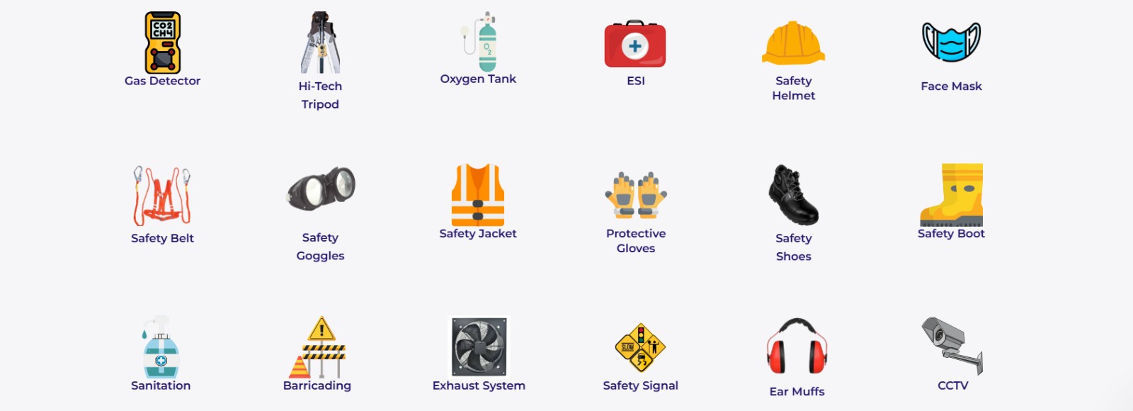 PPEs used for rainwater harvesting maintenance