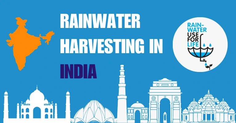 Rainwater harvesting system in India